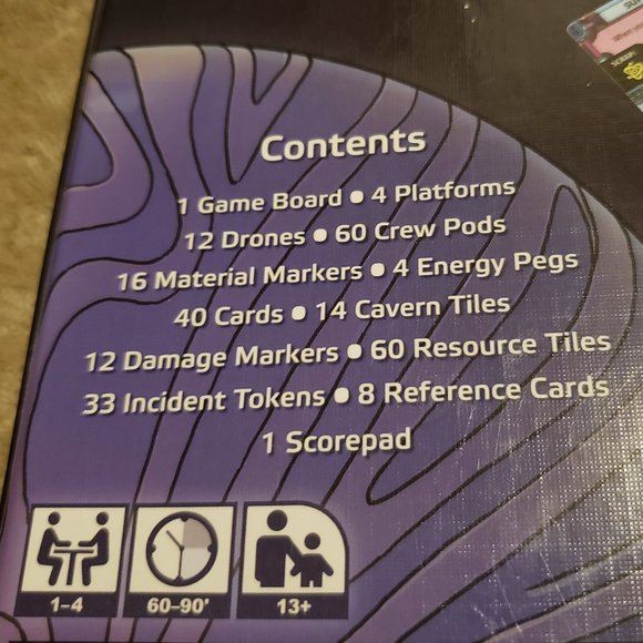 Z-Man Games Cryo Board Game 1-4 Players Age 13+ Complete Space Simulation Family - Picture 11 of 12